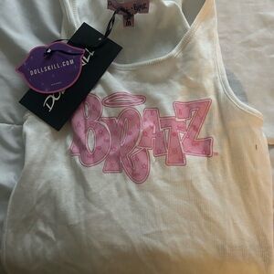 Dolls Kill Bratz White Tank Top
